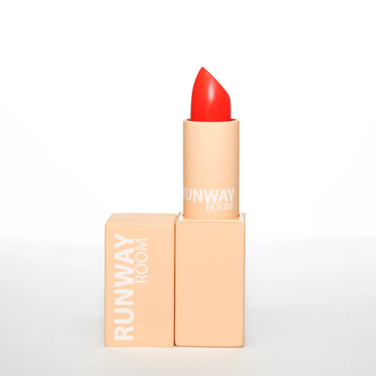 RUNWAY ROOM ENTREPRENEUR - BOLD ORANGE MATTE LIPSTICK