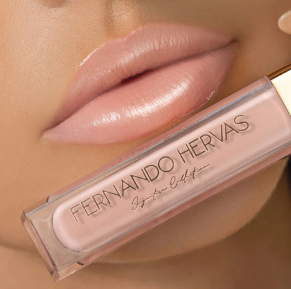 NUDE 1 (LIGHT BEIGE NUDE) LIP SHINE ARGAN GLOSS BY FERNANDO HERVAS