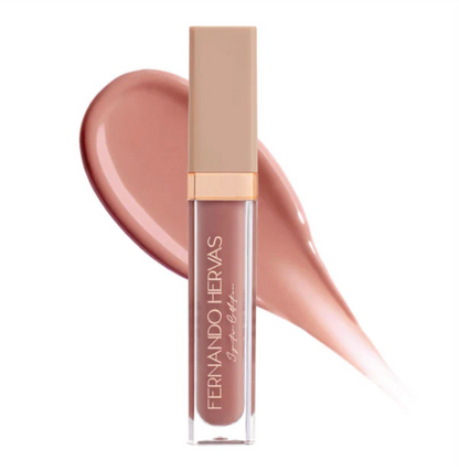 NUDE 3 (PEACHY BEIGE NUDE) LIP SHINE ARGAN GLOSS BY FERNANDO HERVAS