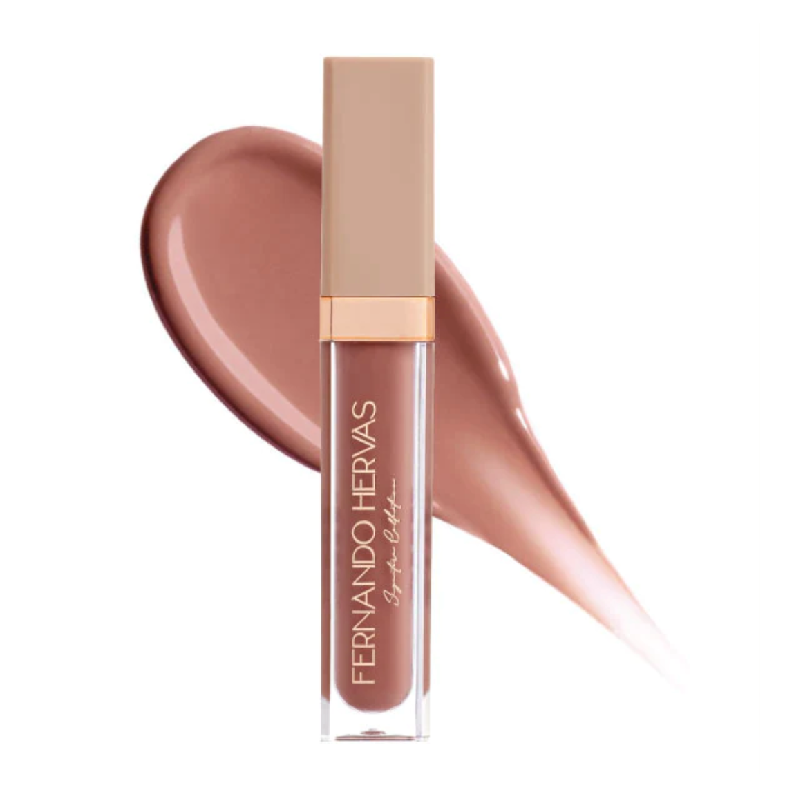 NUDE 6 (DEEP ROSY NUDE) LIP SHINE ARGAN GLOSS BY FERNANDO HERVAS