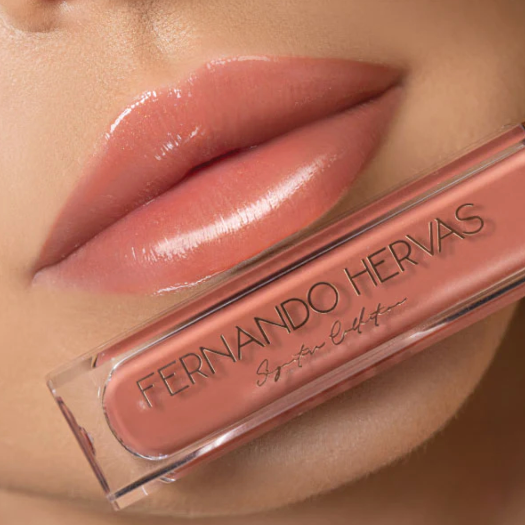 SHE'S BRONZED LIP SHINE ARGAN GLOSS BY FERNANDO HERVAS